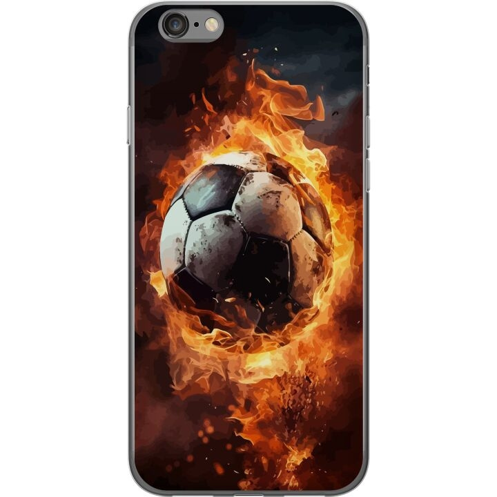 Mobildeksel til Apple iPhone 6 med Fotball motiv i gruppen SMARTTELEFON & NETTBRETT / Mobilbeskyttelse / Apple / iPhone 6/6S hos TP E-commerce Nordic AB (A51263)