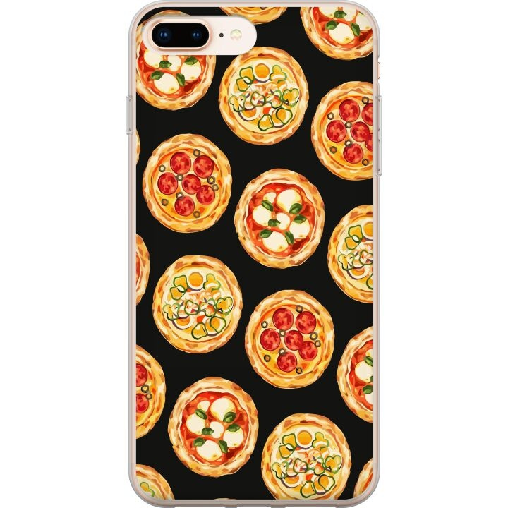 Mobildeksel til Apple iPhone 7 Plus med Pizza motiv i gruppen SMARTTELEFON & NETTBRETT / Mobilbeskyttelse / Apple / iPhone 7 Plus hos TP E-commerce Nordic AB (A51471)