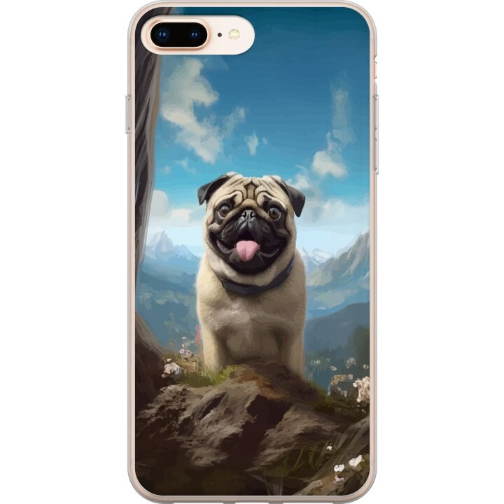 Mobildeksel til Apple iPhone 7 Plus med Glad Hund motiv i gruppen SMARTTELEFON & NETTBRETT / Mobilbeskyttelse / Apple / iPhone 7 Plus hos TP E-commerce Nordic AB (A51476)