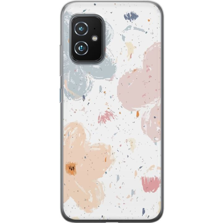 Mobildeksel til Asus Zenfone 8 med Blomster motiv i gruppen SMARTTELEFON & NETTBRETT / Mobilbeskyttelse / Asus hos TP E-commerce Nordic AB (A52037)