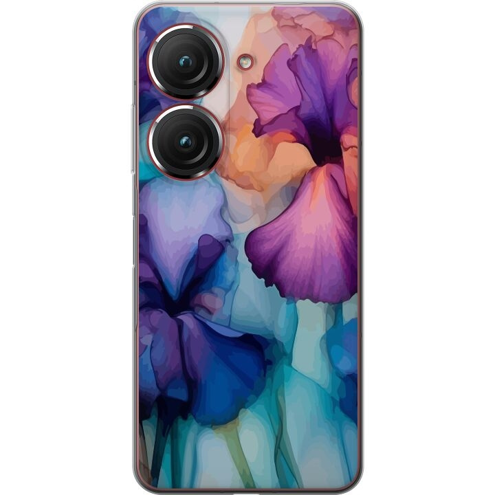 Mobildeksel til Asus Zenfone 9 med Magiske blomster motiv i gruppen SMARTTELEFON & NETTBRETT / Mobilbeskyttelse / Asus hos TP E-commerce Nordic AB (A52055)