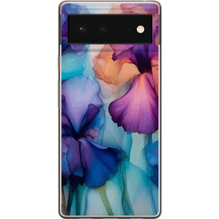 Mobildeksel til Google Pixel 6 med Magiske blomster motiv i gruppen SMARTTELEFON & NETTBRETT / Mobilbeskyttelse / Google hos TP E-commerce Nordic AB (A52082)