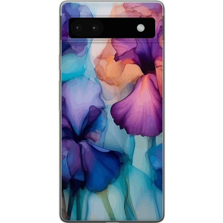 Mobildeksel til Google Pixel 6a med Magiske blomster motiv i gruppen SMARTTELEFON & NETTBRETT / Mobilbeskyttelse / Google hos TP E-commerce Nordic AB (A52136)