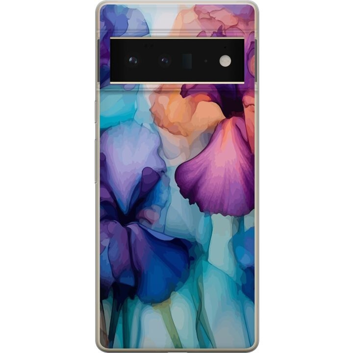 Mobildeksel til Google Pixel 6 Pro med Magiske blomster motiv i gruppen SMARTTELEFON & NETTBRETT / Mobilbeskyttelse / Google hos TP E-commerce Nordic AB (A52163)