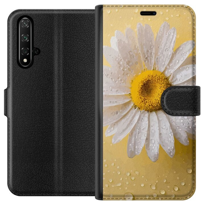 Lommeboketui til Honor 20 med Porselensblomst motiv i gruppen SMARTTELEFON & NETTBRETT / Mobilbeskyttelse / Huawei/Honor hos TP E-commerce Nordic AB (A52592)