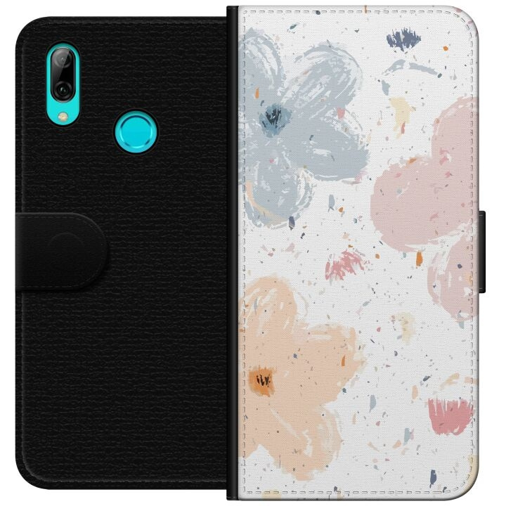 Lommeboketui til Huawei P smart 2019 med Blomster motiv i gruppen SMARTTELEFON & NETTBRETT / Mobilbeskyttelse / Huawei/Honor hos TP E-commerce Nordic AB (A52739)