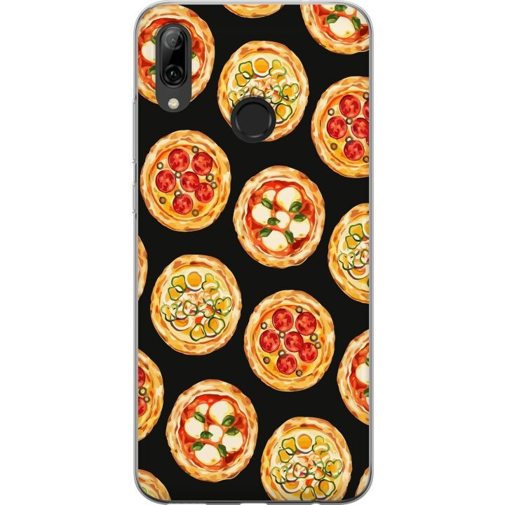 Mobildeksel til Huawei P smart 2019 med Pizza motiv i gruppen SMARTTELEFON & NETTBRETT / Mobilbeskyttelse / Huawei/Honor hos TP E-commerce Nordic AB (A52767)