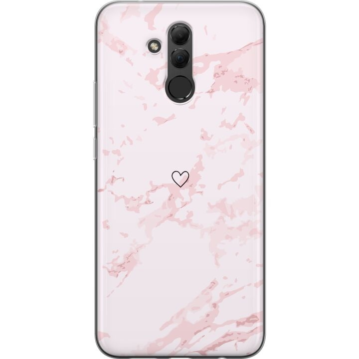 Mobildeksel til Huawei Mate 20 lite med Rosa Hjerte motiv i gruppen SMARTTELEFON & NETTBRETT / Mobilbeskyttelse / Huawei/Honor hos TP E-commerce Nordic AB (A52804)