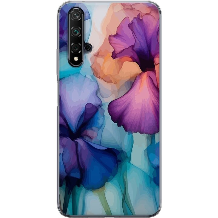 Mobildeksel til Huawei nova 5T med Magiske blomster motiv i gruppen SMARTTELEFON & NETTBRETT / Mobilbeskyttelse / Huawei/Honor hos TP E-commerce Nordic AB (A52919)