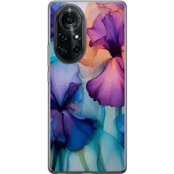 Mobildeksel til Huawei nova 8 Pro med Magiske blomster motiv i gruppen SMARTTELEFON & NETTBRETT / Mobilbeskyttelse / Huawei/Honor hos TP E-commerce Nordic AB (A52973)