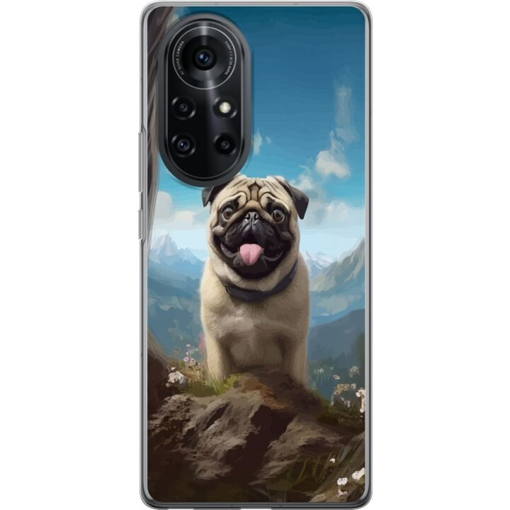 Mobildeksel til Huawei nova 8 Pro med Glad Hund motiv i gruppen SMARTTELEFON & NETTBRETT / Mobilbeskyttelse / Huawei/Honor hos TP E-commerce Nordic AB (A52988)