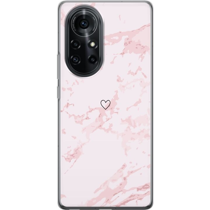 Mobildeksel til Huawei nova 8 Pro med Rosa Hjerte motiv i gruppen SMARTTELEFON & NETTBRETT / Mobilbeskyttelse / Huawei/Honor hos TP E-commerce Nordic AB (A52993)