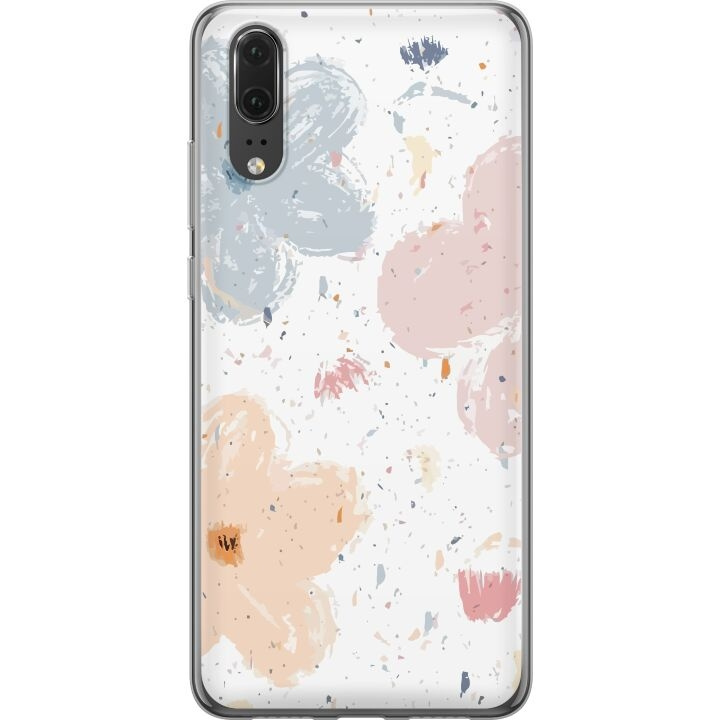 Mobildeksel til Huawei P20 med Blomster motiv i gruppen SMARTTELEFON & NETTBRETT / Mobilbeskyttelse / Huawei/Honor hos TP E-commerce Nordic AB (A53036)