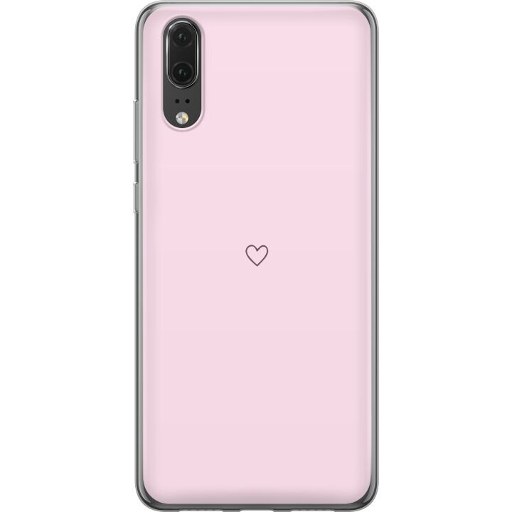 Mobildeksel til Huawei P20 med Hjerte motiv i gruppen SMARTTELEFON & NETTBRETT / Mobilbeskyttelse / Huawei/Honor hos TP E-commerce Nordic AB (A53043)