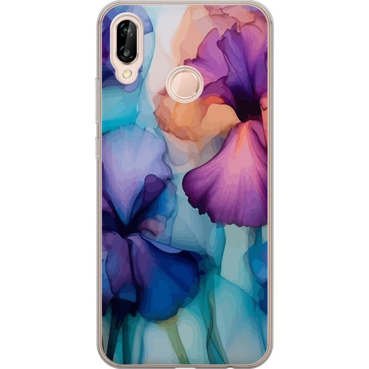 Mobildeksel til Huawei P20 lite med Magiske blomster motiv i gruppen SMARTTELEFON & NETTBRETT / Mobilbeskyttelse / Huawei/Honor hos TP E-commerce Nordic AB (A53081)