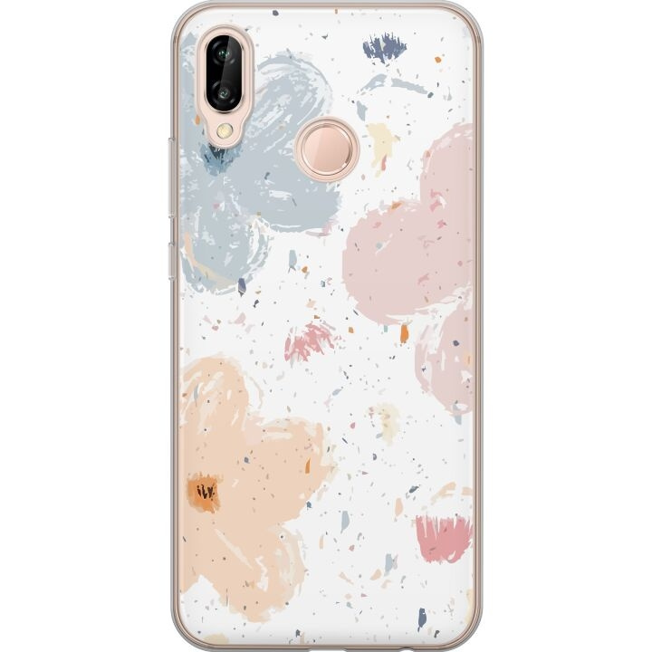 Mobildeksel til Huawei P20 lite med Blomster motiv i gruppen SMARTTELEFON & NETTBRETT / Mobilbeskyttelse / Huawei/Honor hos TP E-commerce Nordic AB (A53090)