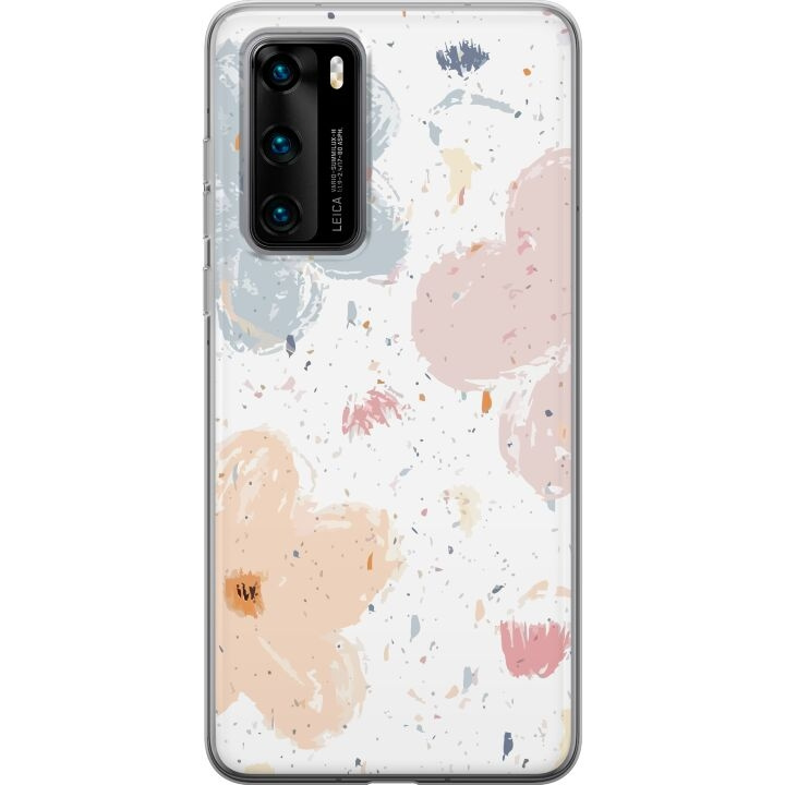 Mobildeksel til Huawei P40 med Blomster motiv i gruppen SMARTTELEFON & NETTBRETT / Mobilbeskyttelse / Huawei/Honor hos TP E-commerce Nordic AB (A53360)