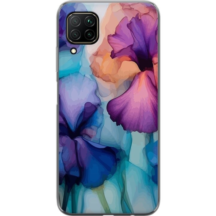 Mobildeksel til Huawei P40 lite med Magiske blomster motiv i gruppen SMARTTELEFON & NETTBRETT / Mobilbeskyttelse / Huawei/Honor hos TP E-commerce Nordic AB (A53405)