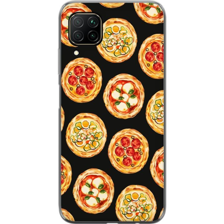 Mobildeksel til Huawei P40 lite med Pizza motiv i gruppen SMARTTELEFON & NETTBRETT / Mobilbeskyttelse / Huawei/Honor hos TP E-commerce Nordic AB (A53415)