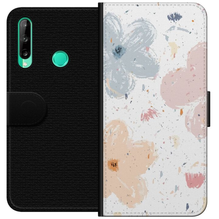 Lommeboketui til Huawei P40 lite E med Blomster motiv i gruppen SMARTTELEFON & NETTBRETT / Mobilbeskyttelse / Huawei/Honor hos TP E-commerce Nordic AB (A53468)