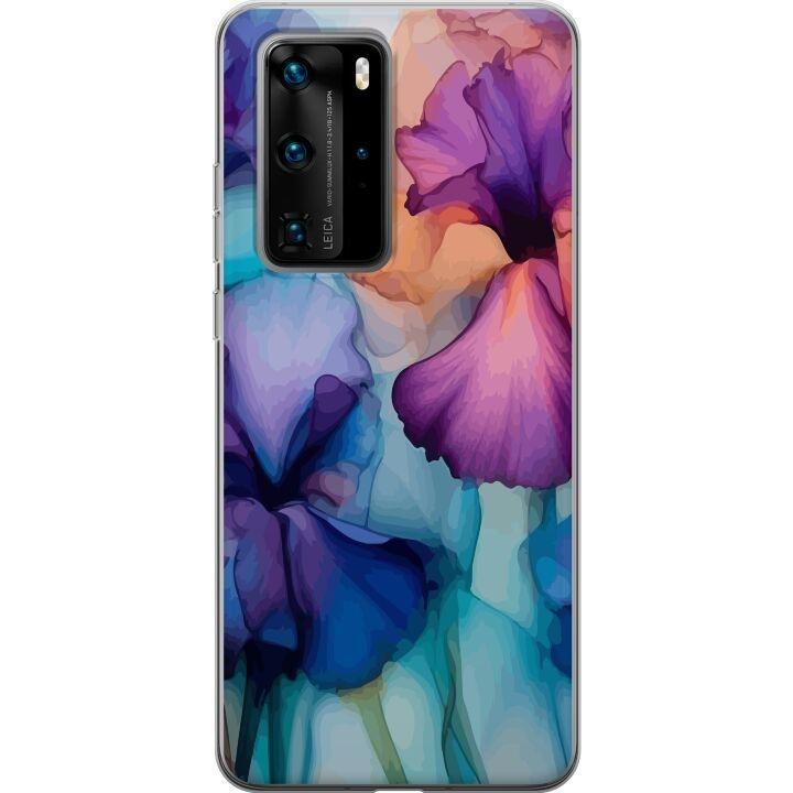 Mobildeksel til Huawei P40 Pro med Magiske blomster motiv i gruppen SMARTTELEFON & NETTBRETT / Mobilbeskyttelse / Huawei/Honor hos TP E-commerce Nordic AB (A53540)