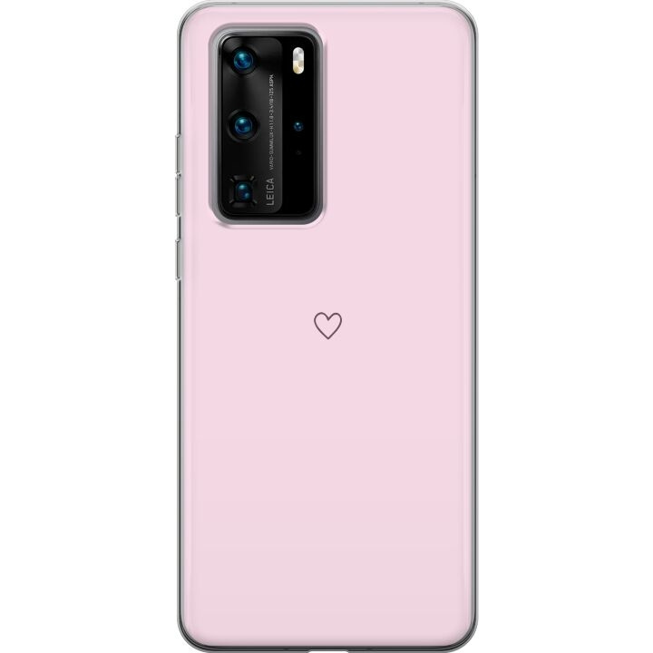 Mobildeksel til Huawei P40 Pro med Hjerte motiv i gruppen SMARTTELEFON & NETTBRETT / Mobilbeskyttelse / Huawei/Honor hos TP E-commerce Nordic AB (A53556)