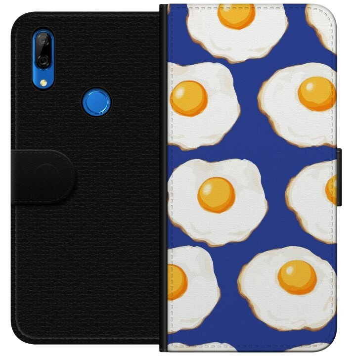 Lommeboketui til Huawei P Smart Z med Stekte egg motiv i gruppen SMARTTELEFON & NETTBRETT / Mobilbeskyttelse / Huawei/Honor hos TP E-commerce Nordic AB (A53650)