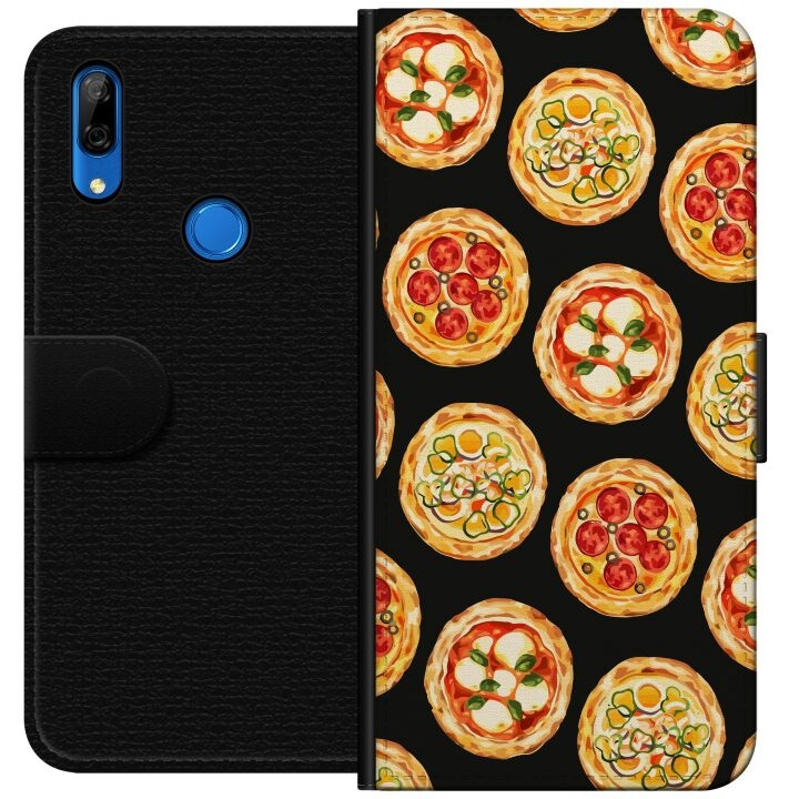 Lommeboketui til Huawei P Smart Z med Pizza motiv i gruppen SMARTTELEFON & NETTBRETT / Mobilbeskyttelse / Huawei/Honor hos TP E-commerce Nordic AB (A53657)