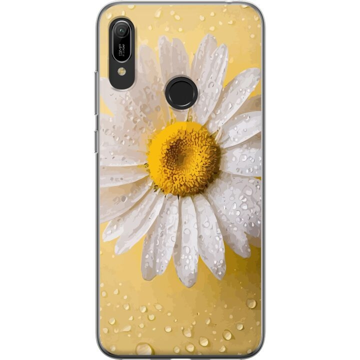 Mobildeksel til Huawei Y6 (2019) med Porselensblomst motiv i gruppen SMARTTELEFON & NETTBRETT / Mobilbeskyttelse / Huawei/Honor hos TP E-commerce Nordic AB (A53804)