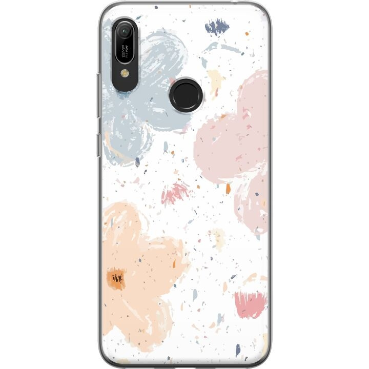 Mobildeksel til Huawei Y6 (2019) med Blomster motiv i gruppen SMARTTELEFON & NETTBRETT / Mobilbeskyttelse / Huawei/Honor hos TP E-commerce Nordic AB (A53816)