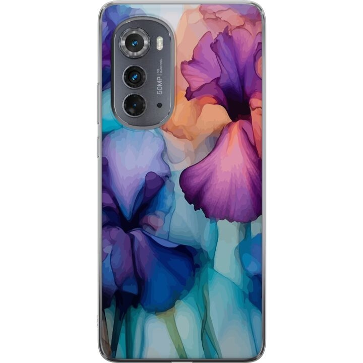 Mobildeksel til Motorola Edge (2022) med Magiske blomster motiv i gruppen SMARTTELEFON & NETTBRETT / Mobilbeskyttelse / Motorola hos TP E-commerce Nordic AB (A54101)