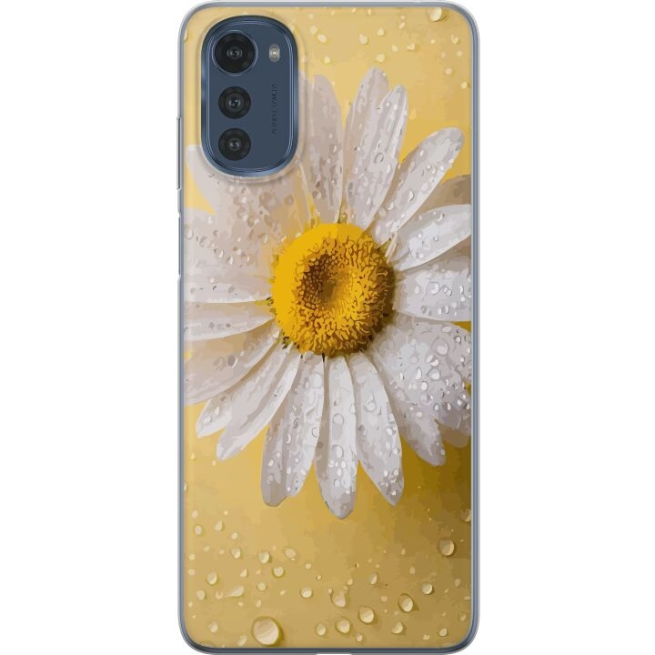 Mobildeksel til Motorola Moto E32s med Porselensblomst motiv i gruppen SMARTTELEFON & NETTBRETT / Mobilbeskyttelse / Motorola hos TP E-commerce Nordic AB (A54260)