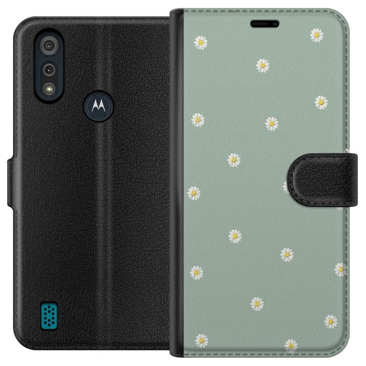 Lommeboketui til Motorola Moto E6i med Prestekrage motiv i gruppen SMARTTELEFON & NETTBRETT / Mobilbeskyttelse / Motorola hos TP E-commerce Nordic AB (A54318)