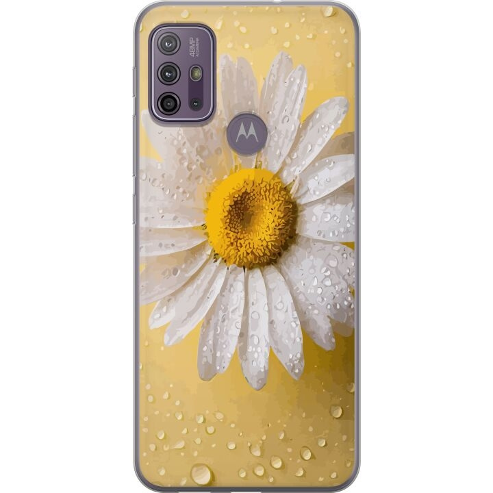 Mobildeksel til Motorola Moto G10 med Porselensblomst motiv i gruppen SMARTTELEFON & NETTBRETT / Mobilbeskyttelse / Motorola hos TP E-commerce Nordic AB (A54584)