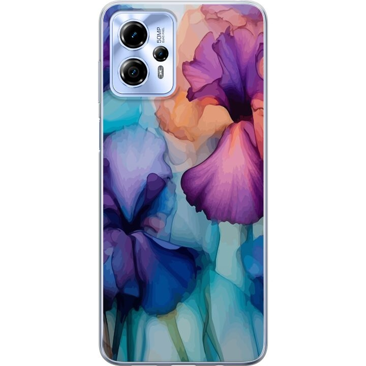 Mobildeksel til Motorola Moto G13 med Magiske blomster motiv i gruppen SMARTTELEFON & NETTBRETT / Mobilbeskyttelse / Motorola hos TP E-commerce Nordic AB (A54668)