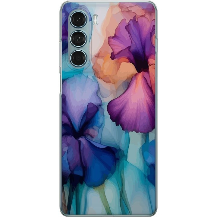 Mobildeksel til Motorola Moto G200 5G med Magiske blomster motiv i gruppen SMARTTELEFON & NETTBRETT / Mobilbeskyttelse / Motorola hos TP E-commerce Nordic AB (A54722)