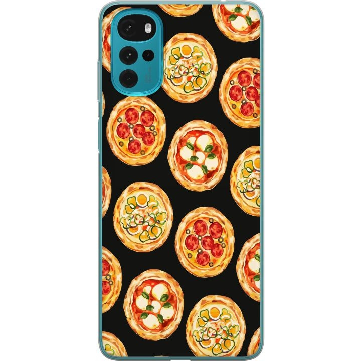 Mobildeksel til Motorola Moto G22 med Pizza motiv i gruppen SMARTTELEFON & NETTBRETT / Mobilbeskyttelse / Motorola hos TP E-commerce Nordic AB (A54759)