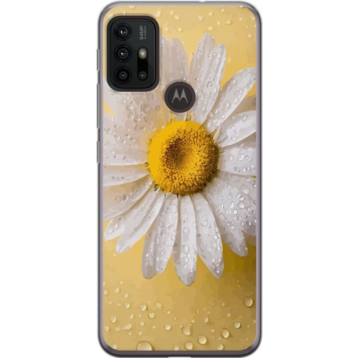 Mobildeksel til Motorola Moto G30 med Porselensblomst motiv i gruppen SMARTTELEFON & NETTBRETT / Mobilbeskyttelse / Motorola hos TP E-commerce Nordic AB (A54854)