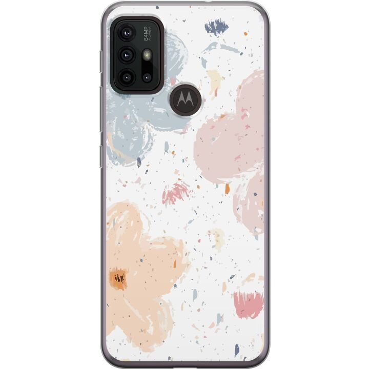 Mobildeksel til Motorola Moto G30 med Blomster motiv i gruppen SMARTTELEFON & NETTBRETT / Mobilbeskyttelse / Motorola hos TP E-commerce Nordic AB (A54866)