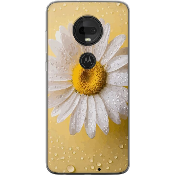 Mobildeksel til Motorola Moto G7 med Porselensblomst motiv i gruppen SMARTTELEFON & NETTBRETT / Mobilbeskyttelse / Motorola hos TP E-commerce Nordic AB (A55259)