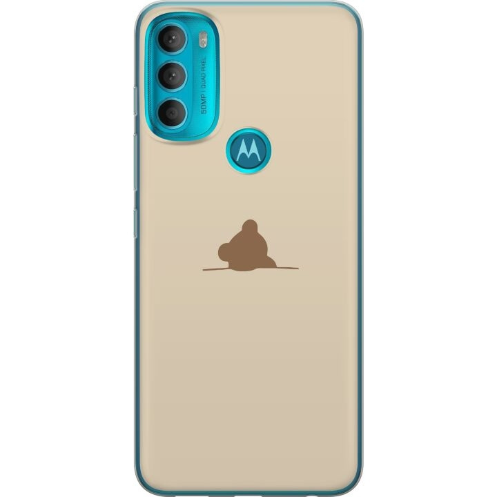 Mobildeksel til Motorola Moto G71 5G med Nalle motiv i gruppen SMARTTELEFON & NETTBRETT / Mobilbeskyttelse / Motorola hos TP E-commerce Nordic AB (A55306)