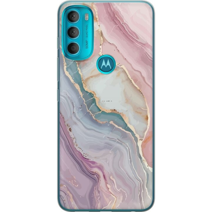 Mobildeksel til Motorola Moto G71 5G med Marmor motiv i gruppen SMARTTELEFON & NETTBRETT / Mobilbeskyttelse / Motorola hos TP E-commerce Nordic AB (A55308)