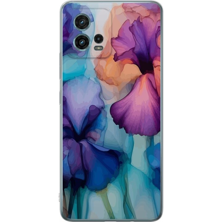 Mobildeksel til Motorola Moto G72 med Magiske blomster motiv i gruppen SMARTTELEFON & NETTBRETT / Mobilbeskyttelse / Motorola hos TP E-commerce Nordic AB (A55343)