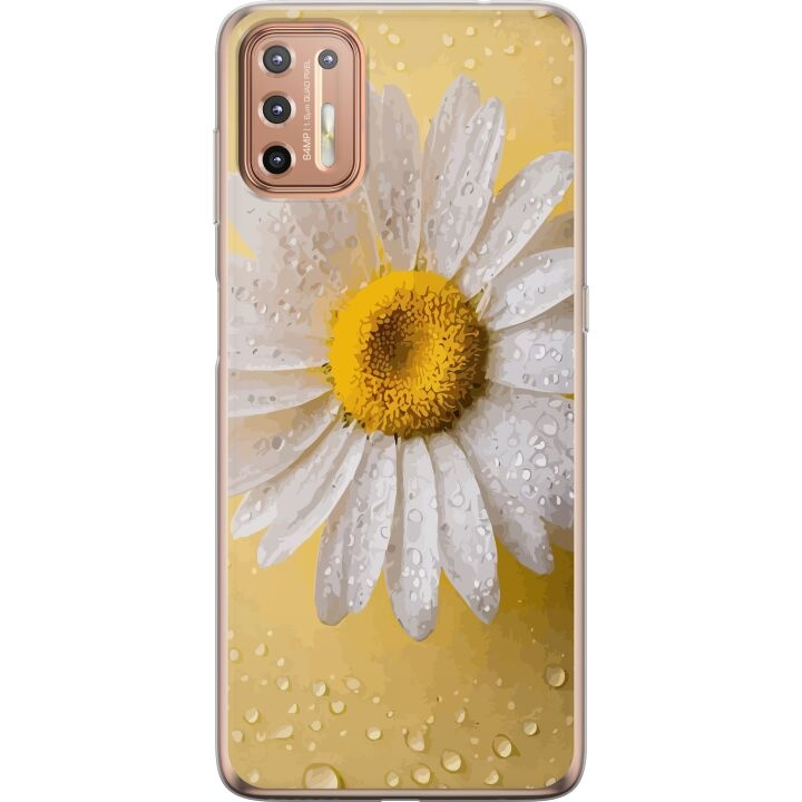 Mobildeksel til Motorola Moto G9 Plus med Porselensblomst motiv i gruppen SMARTTELEFON & NETTBRETT / Mobilbeskyttelse / Motorola hos TP E-commerce Nordic AB (A55529)