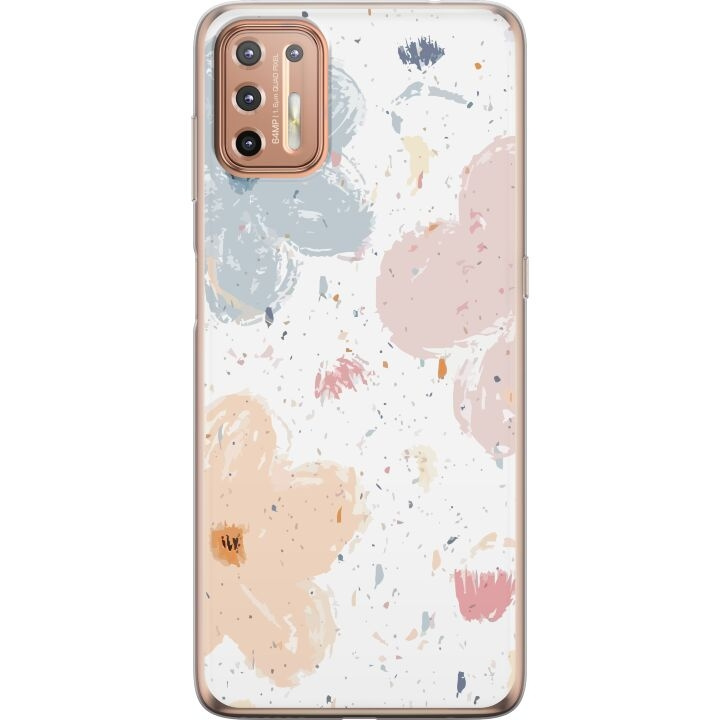 Mobildeksel til Motorola Moto G9 Plus med Blomster motiv i gruppen SMARTTELEFON & NETTBRETT / Mobilbeskyttelse / Motorola hos TP E-commerce Nordic AB (A55541)