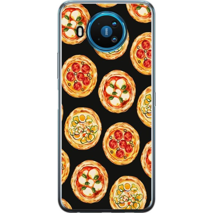 Mobildeksel til Nokia 8.3 5G med Pizza motiv i gruppen SMARTTELEFON & NETTBRETT / Mobilbeskyttelse / Nokia/Microsoft hos TP E-commerce Nordic AB (A55812)