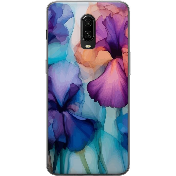 Mobildeksel til OnePlus 6T med Magiske blomster motiv i gruppen SMARTTELEFON & NETTBRETT / Mobilbeskyttelse / OnePlus hos TP E-commerce Nordic AB (A56558)