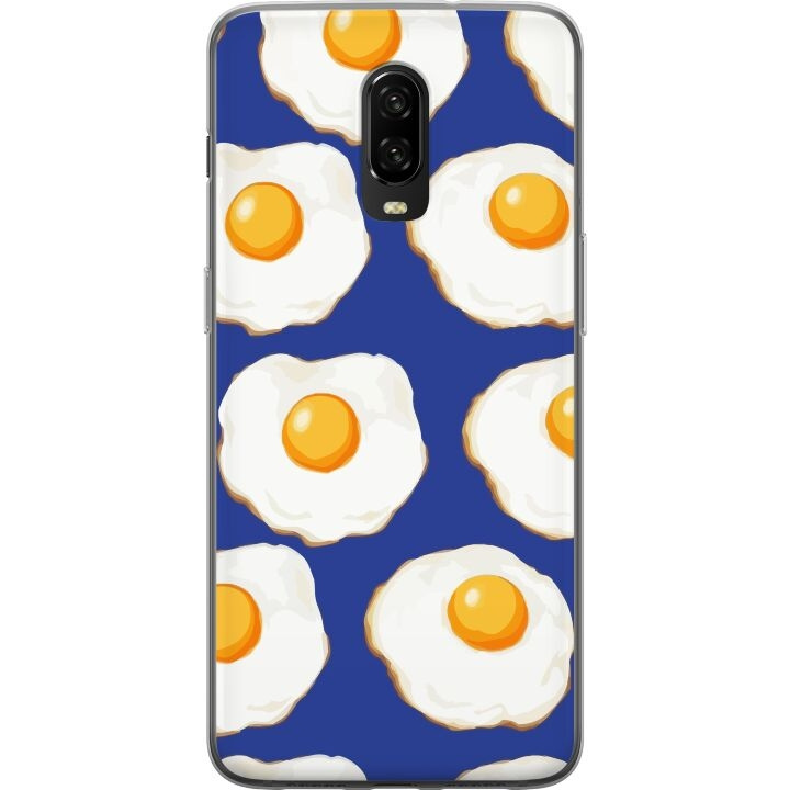 Mobildeksel til OnePlus 6T med Stekte egg motiv i gruppen SMARTTELEFON & NETTBRETT / Mobilbeskyttelse / OnePlus hos TP E-commerce Nordic AB (A56561)