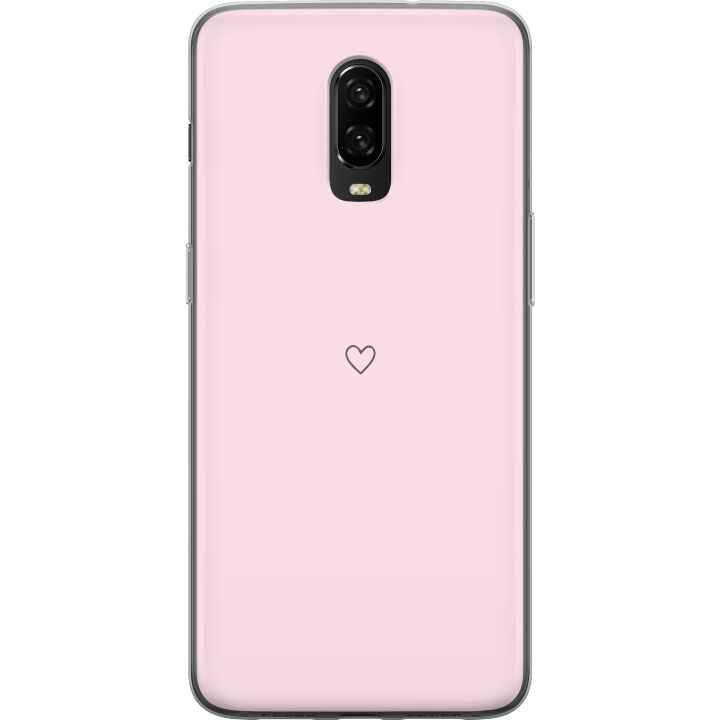 Mobildeksel til OnePlus 6T med Hjerte motiv i gruppen SMARTTELEFON & NETTBRETT / Mobilbeskyttelse / OnePlus hos TP E-commerce Nordic AB (A56574)