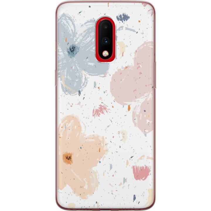 Mobildeksel til OnePlus 7 med Blomster motiv i gruppen SMARTTELEFON & NETTBRETT / Mobilbeskyttelse / OnePlus hos TP E-commerce Nordic AB (A56621)